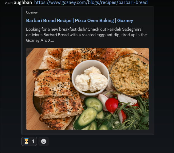 discord recipe link